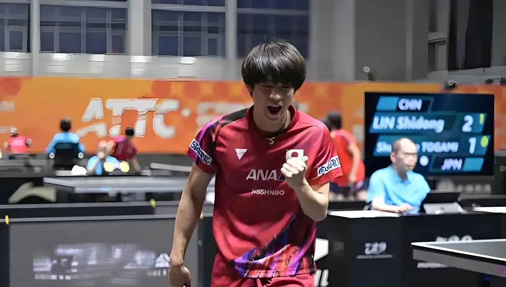 关于德国乒乓球队逆转瑞典乒乓球队，水谷隼送出助攻的信息